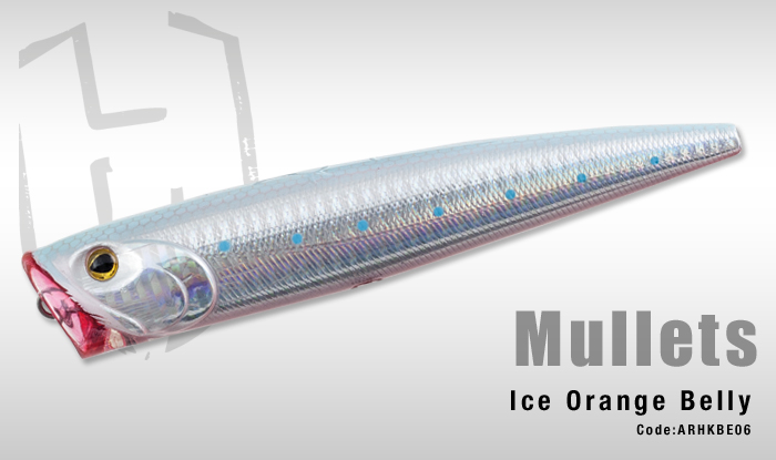 Herakles Mullets mm. 140 gr. 42 colore ICE ORANGE BELLY